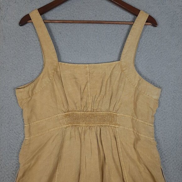 Sundance Yellow Sleeveless Sundress Midi - Picture 9 of 16